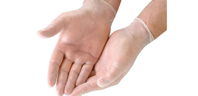 guantes de vinilo santex